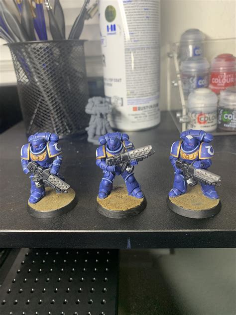 Finally finished my Infernus Marines : r/Warhammer40k