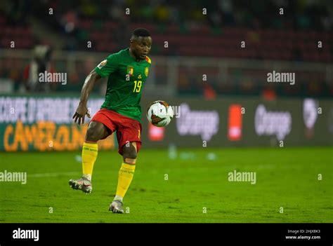 Yaounde Cameroon January 24 2022 Collins Fai Of Cameroon During