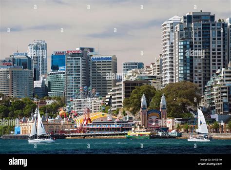 Luna Park Sydney Australia Nsw Stock Photo Alamy