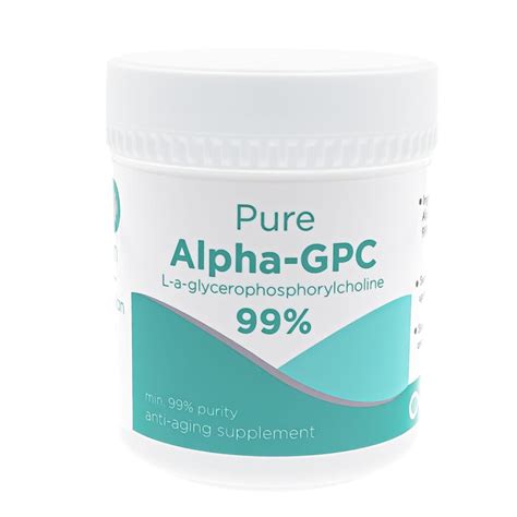 Alpha GPC kopen 99+% zuiver | getest & direct leverbaar