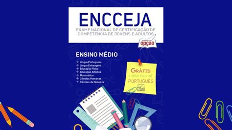 Apostila Encceja Ensino M Dio Govnews