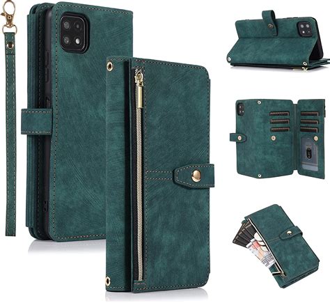 Ueebai Case For Samsung Galaxy A G Card Slots Retro Leather