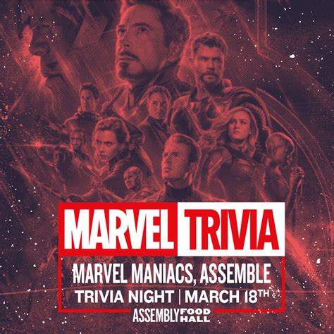 Marvel Trivia Night | Downtown Nashville