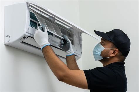 Premium Photo Air Conditioner Service Indoors Air Conditioner