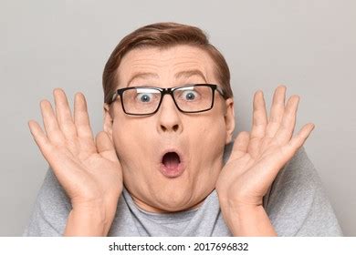 Surprised Stupefied Men Mature Father Son Stock Photo 2243274273 Shutterstock