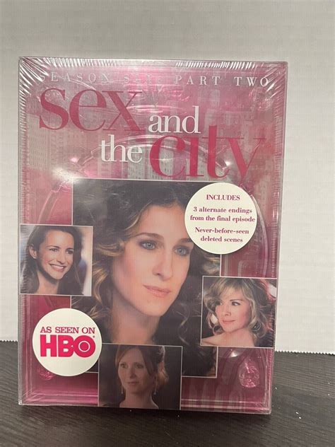 Sex And The City Season 6 Part Two Dvd Ebay