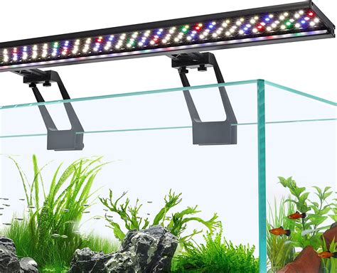 Amazon Hygger Clip On Full Spectrum Aquarium Led Light W Day