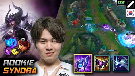 Rookie Mid Syndra Build Luden S Tempest Summon Aery Rookie Syndra