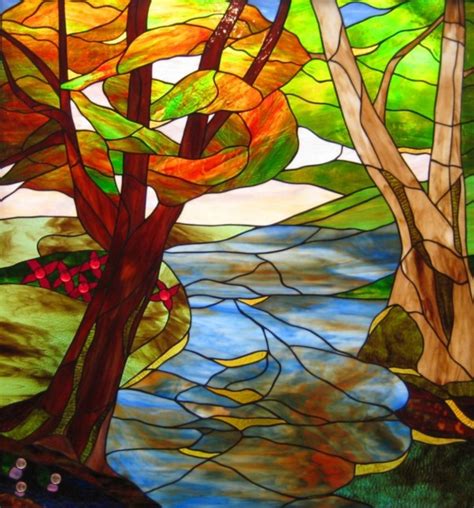 Stained Glass River