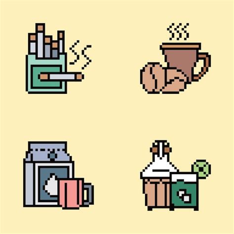 Premium Vector Pixel Art Vintage Aesthetics Retro Sprite Design