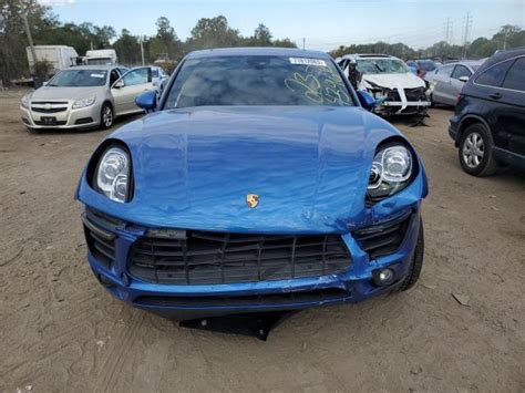 2018 Porsche Macan Photos Md Baltimore East Repairable Salvage