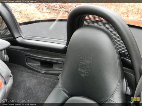 Black Interior Photo for the 2003 Porsche Boxster S #41397088 ...