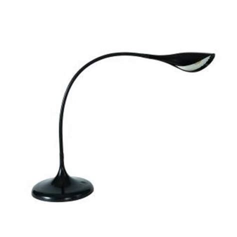 Alba Led Arum Flexi Stem Desk Lamp Black Alb Desk Lamps