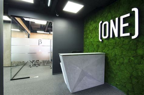 Стойка-ресепшн из бетона | Современный дизайн офиса, Стойка, Дизайн