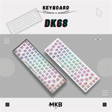 Mkb Dk V V Mechanical Hot Swap Customisable Rgb Tri Mode Bluetooth Wireless Custom