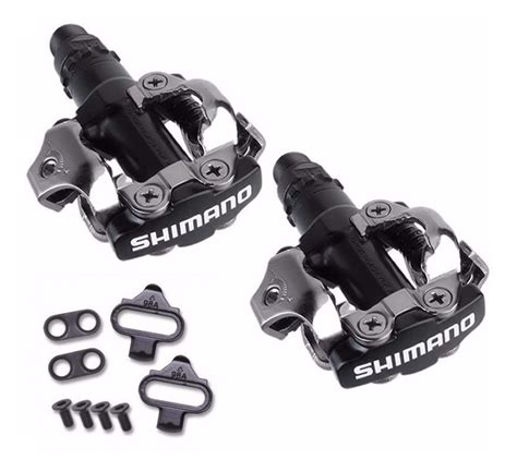 Pedal Shimano Pd M520 Mtb Preto Tacos C Nf Parcelamento Sem Juros