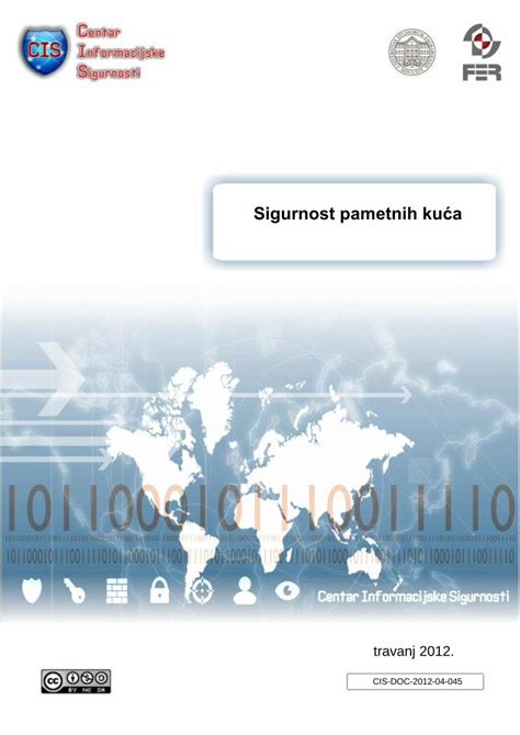 PDF Sigurnost pametnih kuća cis hr Sigurnost pametnih kuća CIS