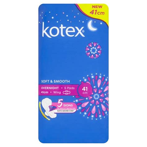 Kotex Soft Smooth Overnight Wing Cm Fresh Groceries Delivery