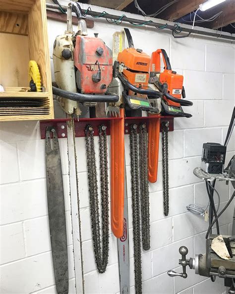 Matt Cremona On Instagram Chainsaw Storage Rack Is Done Video On How