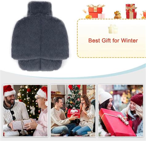 Foot Warmer L Hot Water Bottle Slippers Non Electric Heated Foot