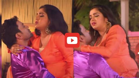 Bhojpuri Song आधी रात को बहकने लगीं आम्रपाली दुबे निरहुआ से बोलीं