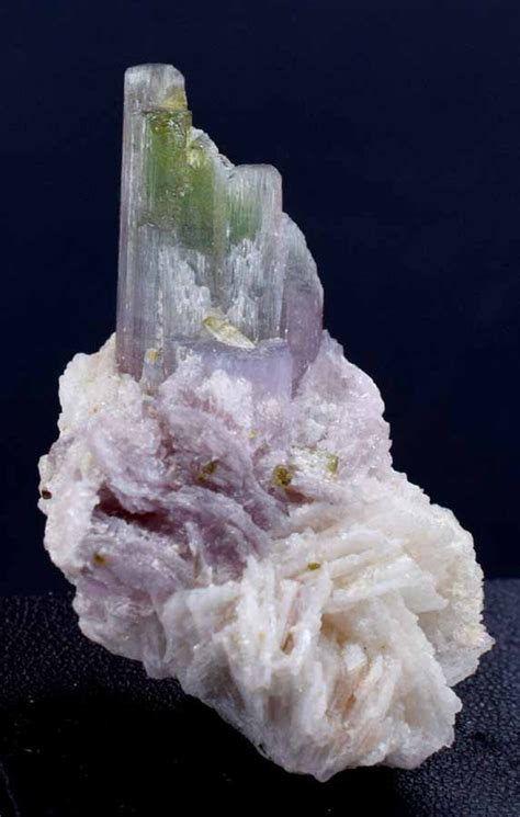 Tourmaline Specimen Tourmaline Crystal With Lepidolite and - Etsy