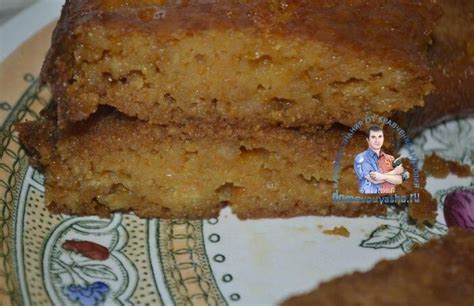Манник с тыквой. Мокрый пирог тыквенный на кефире и манке | Народные ...