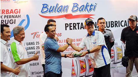 Pertamina Lubricants Tebarkan Kebaikan Pertamina