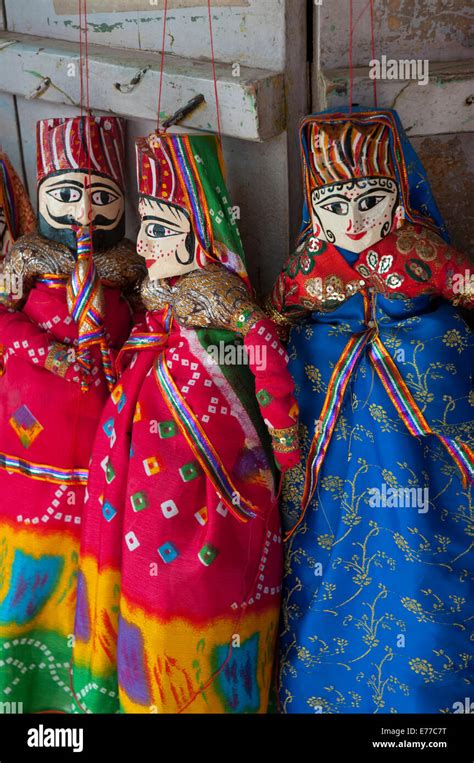 Kathputli Traditional Rajasthani Puppets Pushkar Rajasthan India