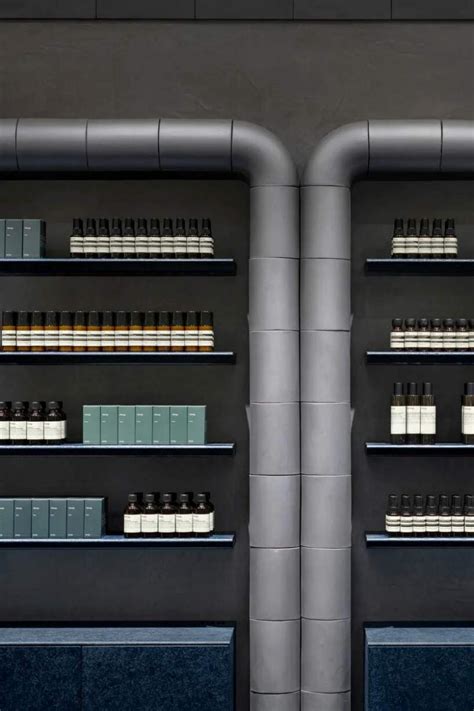 Aesop 告別溫暖的橘紅色調日本這間全新概念店揉入銀灰與深藍走進後湧上安定感 Bella tw儂儂