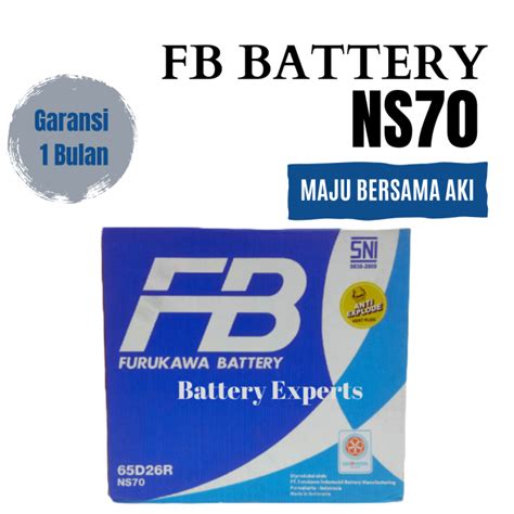 Aki Mobil Kijang Kapsul Ns D R Aki Furukawa Battery Lazada