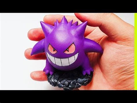 Pokémon Clay Art Gengar Youtube Gengar Pokemon Clay Art