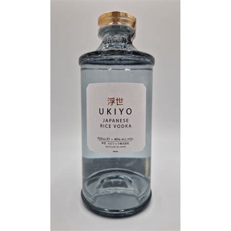 W Dka Ukiyo Japanese Rice Vodka L