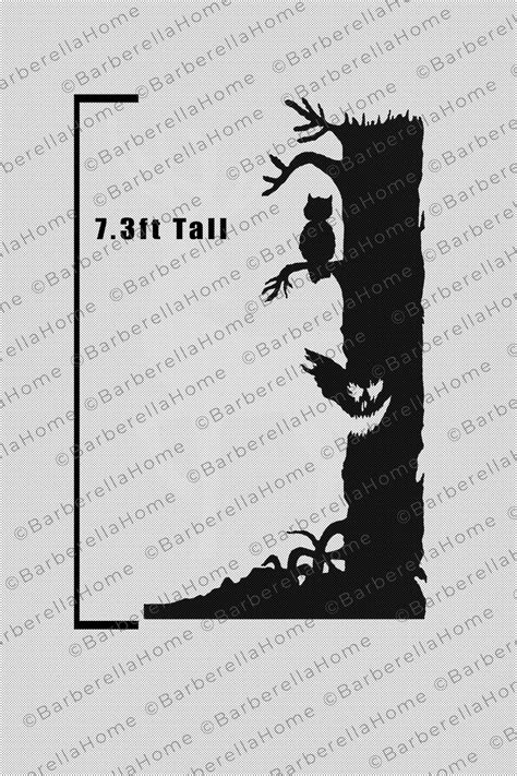 73ft Spooky Tree Template When Made Printable Trace And Cut Halloween