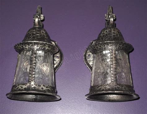 Vintage craftsman porch lights | antique craftsman lighting