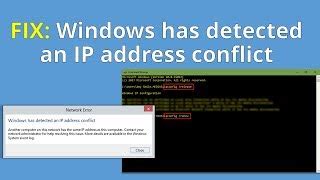 How To Correct Ip Address Conflict Rowwhole3