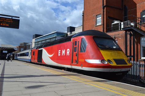 East Midlands Railway Hst Seen At Nottingham Flickr