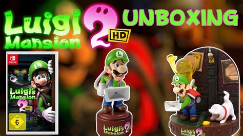 LUIGI S MANSION 2 HD SCHOCHSCHRECK KOMPLETTSET UNBOXING YouTube