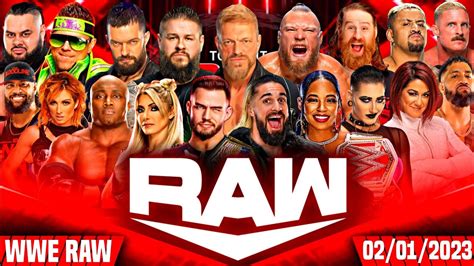 WWE RAW Predictions 02 January 2023 Edge Brock Lesner Returns