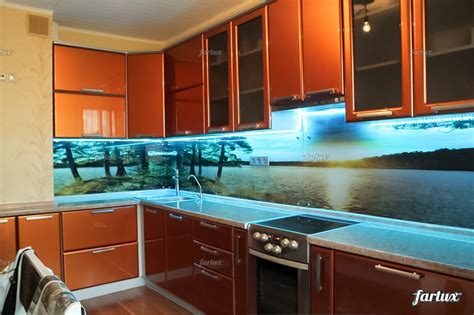 Скинали - купить фартук из стекла для кухни | Fartux.ru