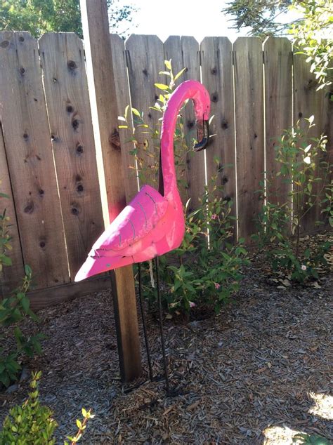 Hot Pink Flamingo Yard Art Flamingo Yard Art Flamingo Art Yard Art