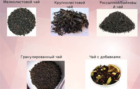 Классификация чая — виды, сорта, какие бывают, свойства, названия, описания