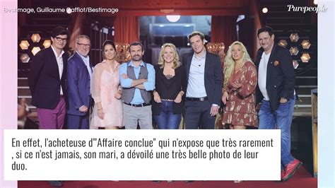 Diane Chatelet Affaire Conclue Mari E Rarissime Photo Avec Son