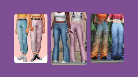 Must-Have Sims 4 CC Jeans For Your Mods Folder