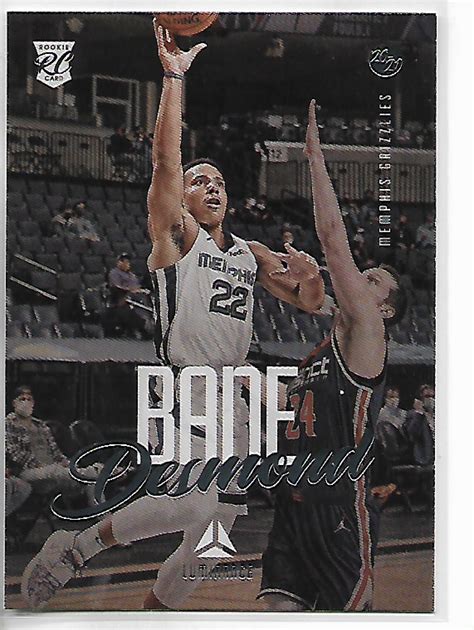 Chronicles Desmond Bane Rookie Luminance Card Ebay