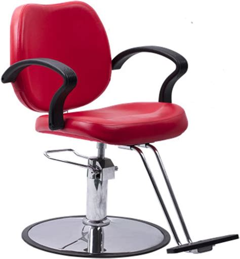 Amazon Funnylife Red Styling Hydraulic Vintage Salon Barber Chair