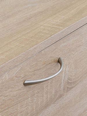 Bakaji Scarpiera Portascarpe In Legno Mdf Colore Beige Rovere Con