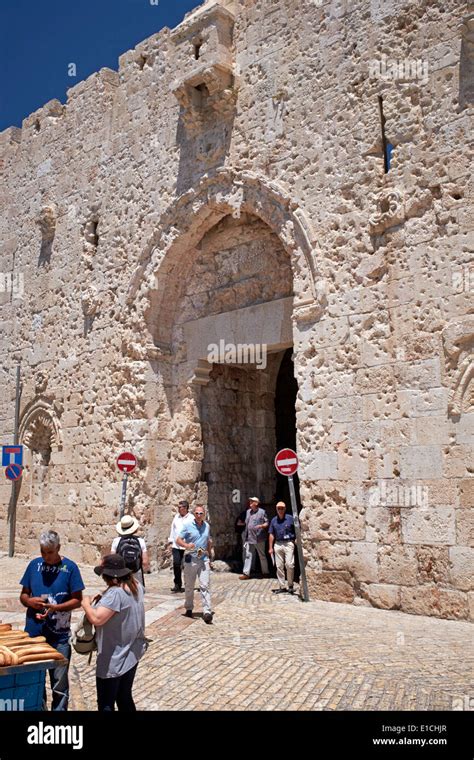 Zion Gate - Jerusalem, Israel Stock Photo - Alamy