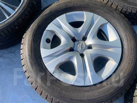 Японские штампованные диски r17 Toyota с колпаками RAV4 Vanguard, 17 ...