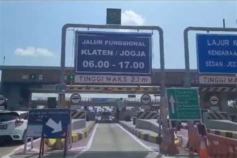 Tol Solo Yogyakarta Pangkas Waktu Perjalanan Kecepatan Maksimal Kpj